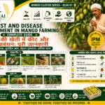 Pest and disease management in mango farming with IPM traps and farmer inspection