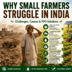 Why small farmers struggle in India with irrigation, machinery, mandi access, middlemen and FPO solutions