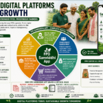 role of digital platforms in fpo growth infographic