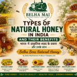 Types of honey in India and their benefits with Belha Bees Natural Honey and Belha Mai FPO logo