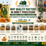Why quality matters in honey processing with Belha Bees Natural Honey and Belha Mai FPO logo