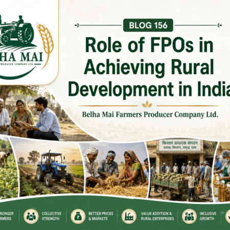 Role of FPOs in achieving rural development in India through farmer collectivization, value addition, markets, women participation, and sustainable agriculture