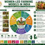 Women-led Farming Models in India through FPOs, SHGs, natural farming, dairy, beekeeping, nursery, food processing, and rural enterprises