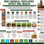 How Chemical Fertilizers Affect Soil Health through nutrient imbalance, reduced organic matter, soil microbes, pH changes, and sustainable farming solutions